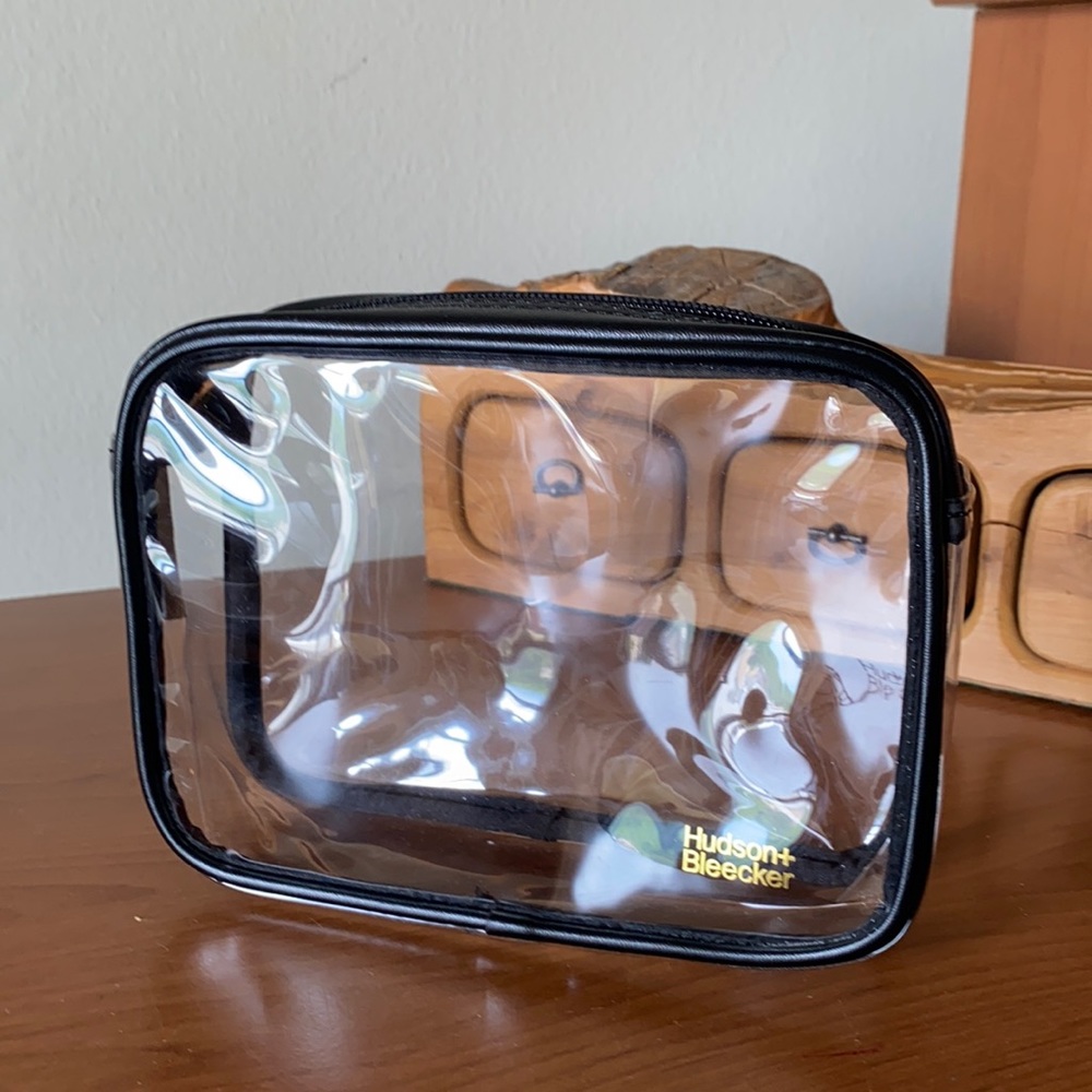 Hudson + Bleecker Away Clear Cosmetics Case